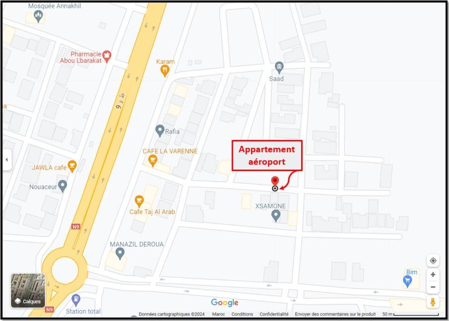 Appartement Aeroport Casablanca Nouaceur エクステリア 写真
